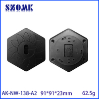 Caja de plástico ABS de 91x91x23mm para módulo de altura de dron, sensor de distancia al suelo, equipo de detección de corto alcance, protección.