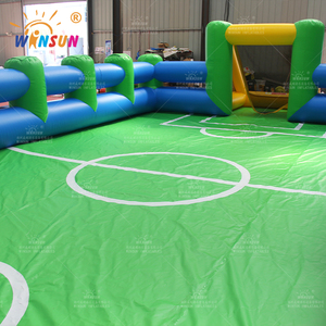 Terrain de football gonflable pour enfants WINSUN, jeux sportifs gonflables, parcours d'obstacles gonflable en PVC - Product Image 5