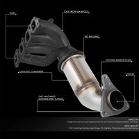 Convertidor Catalítico 674-953 para Chevy Colorado GMC Canyon 2.9L 2007-2012, Colector de Escape con Juntas, Piezas de Repuesto para Automóviles