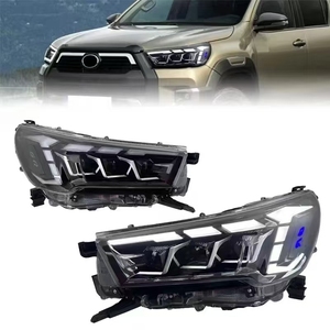 ชุดไฟหน้าโปรเจคเตอร์ LED รุ่น GR Style 3 พร้อมไฟเลี้ยวแบบ Sequential Start Up และไฟ DRL สำหรับรถยนต์โตโยต้า ไฮลักซ์ ปี 2020-2024 - Product Image 1