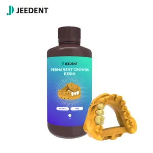 Résine liquide pour imprimante 3D dentaire, matériau d'impression 3D, résine pour modèle dentaire, matériaux de laboratoire, photopolymérisation, 1 kg/500 g - Product Image 3