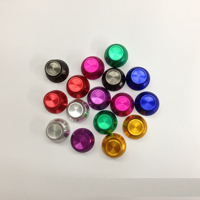 Manettes en métal pour manettes Xbox One, manettes en forme de champignon pour manettes PS4 PS5
