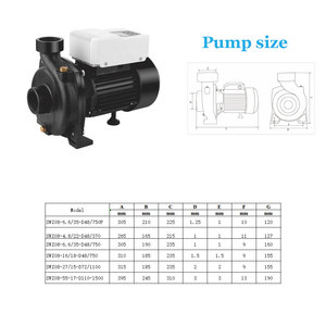 Pompe solaire en fonte du fabricant pour l'irrigation agricole, grande capacité, pompes à eau immergées et de surface pour puits profonds - Product Image 4