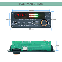 Carte de décodage MP3 D189BT DC12V, module audio 5.3, prise en charge USB TF FM, enregistrement TWS avec télécommande