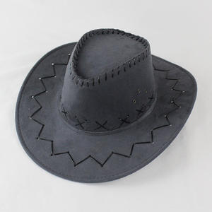Chapeau haut de forme American Prairie imprimé personnalisé à large bord Chapeau de cow-boy <span class=keywords><strong>Ouest</strong></span> Hommes Femmes Activités de plein air Beach Party Horse Riding - Product Image 4