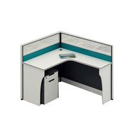 Table de bureau cubique modulaire bureau cloison d'employé poste de travail mobile Qatar poste de travail zéro gravité en L T