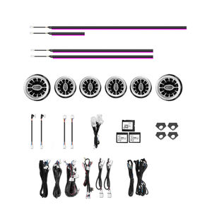 Éclairage d'ambiance W290 pour Mercedes-Benz AMG GT 2015-2018, amélioration de l'éclairage LED intérieur, accessoires pour les aérateurs de type turbine - Product Image 1