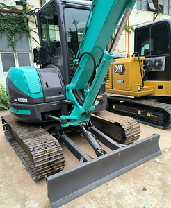 Machines d'origine japonaises Kobelco sk55SR excavatrices d'occasion sk55 excavatrices 5 tonnes sk55SR-5 excavatrices hydrauliques à vendre - Product Image 2