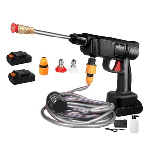 Pistolet de lavage de voiture sans fil haute puissance avec batterie au lithium 21V, moteur sans balais, jet d'eau puissant - Product Image 2