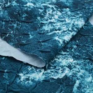 <span class=keywords><strong>Tissu</strong></span> froissé en satin de polyester 100% personnalisé Doublure de vêtements pour femmes soyeuse de luxe <span class=keywords><strong>Tissu</strong></span> pour robe bon marché à vendre - Product Image 6