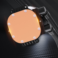 LOVINGCOOL Refroidisseur d'eau 360mm Nouveau radiateur de refroidissement liquide AIO CPU Processor Heatsink pour Intel 115X 1366 1700 AM3 AM4