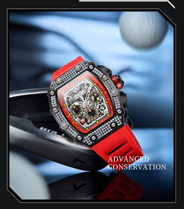 Onola 6826Q Orologio da <span class=keywords><strong>Uomo</strong></span> di Lusso con Quadrante Diamantato, <span class=keywords><strong>Regalo</strong></span> Elegante, Sportivo, Resistente all'Acqua, Movimento al Quarzo Giapponese, Luminoso - Product Image 5