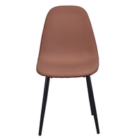 Échantillon Gratuit Chaise de Salle à Manger Nordique en Similicuir Style Luxe Moderne Personnalisée pour Restaurant