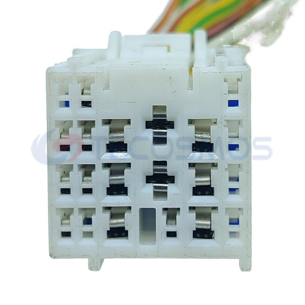 Automotive Airbag Total Plug Harness Connector Plug Copper Nylon/ABS IP66 Rated 21 Pin Female Waterproof Shell for CAR