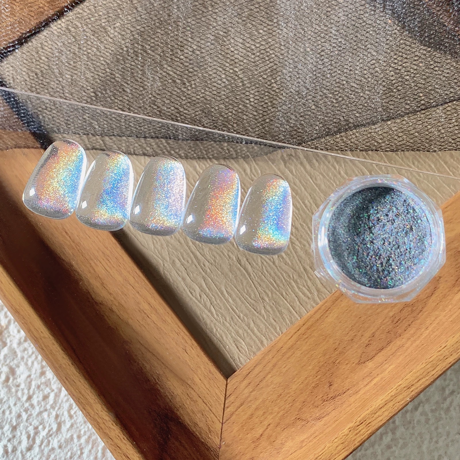 Rainbow cat eye