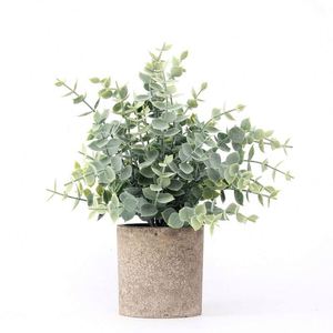 ต้นไม้ประดิษฐ์ในกระถาง ทำด้วยมือจากพลาสติก ขนาด 25x25 ซม. ของตกแต่งบนโต๊ะสำหรับบ้าน สวน โรงแรม ต้อนรับเปิดเทอม - Product Image 4