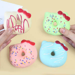 Nouveauté : Jouets sensoriels personnalisés en forme de donut, anti-stress, extensibles, élastiques, en forme de gâteau, pour filles - Product Image 3