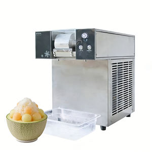 Máquina de hielo en escamas con material antibacteriano para tiendas preocupadas por la salud, bares de postres orgánicos, certificada según los estándares de seguridad alimentaria. - Product Image 5