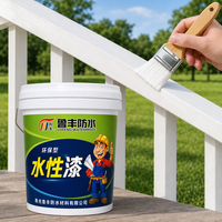 Peinture métallique antirouille à base d'eau, revêtement acrylique résistant à la corrosion à séchage rapide pour surface en acier