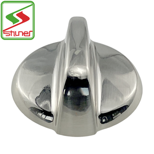 ลูกบิดควบคุมเตาอบเคลือบโครเมียม ABS รุ่น WB03T10325, ลูกบิดเตาแบบแกนรูปตัว D, ลูกบิดเตาแบบเคลือบสีเงิน - Product Image 2