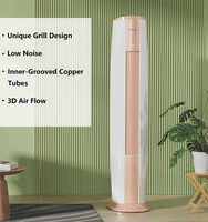 AC Lantai Tipe Split 230V Pendingin dan Pemanas WiFi Hemat Energi Tipe Standing 36K Inch