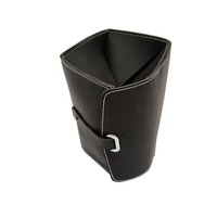 Emballage de lunettes de soleil à fentes multiples Étui à lunettes Rangement portable Accessoires de lunettes Étui à lunettes en cuir souple