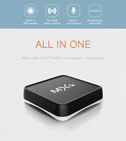 Decodificador de señal S10x Quad Core Mxq Pro, Dual, Wifi, Hdr 10, 4k, altavoz ia Ott, Android Tv Box