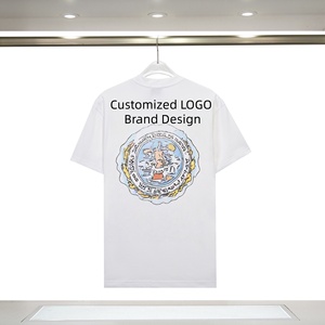 เสื้อยืดผู้ชายลายดอกไม้ แขนสั้น ทรงโอเวอร์ไซส์ ขายดีจาก Dropshipping Casa ผ้าฝ้าย 100% ป้องกันขนร่วง แห้งเร็ว คุณภาพสูง - Product Image 3