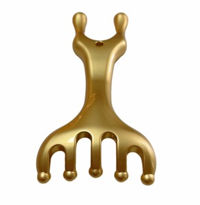 Masajeador manual de cuerpo completo de aleación de zinc para masaje muscular, cepillo de peine de cinco garras para meridianos y cuero cabelludo - Product Image 6