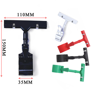 Clip de fixation compact pour panneau POP, idéal pour l'affichage de vêtements et les présentoirs de magasin - Product Image 3