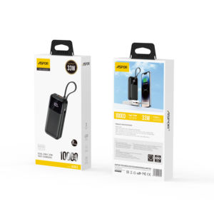 33 Wát sạc nhanh ngân hàng điện với 10000mAh/37Wh công suất được xây dựng trong Cáp Anker nguồn điện LED hiển thị cho các thiết bị di động - Product Image 6