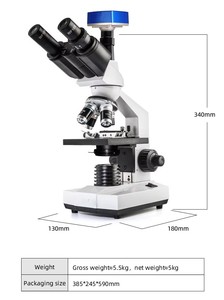 디지털 실험실 의료 세포 생물학 쌍안 현미경 - Product Image 4