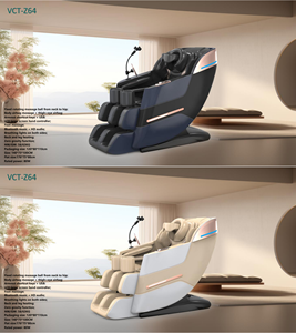 VCT 2025 Trending Calentador eléctrico <span class=keywords><strong>de</strong></span> cuerpo completo Amasado trasero 3D Gravedad cero Fitness Silla <span class=keywords><strong>de</strong></span> masaje <span class=keywords><strong>de</strong></span> cuero Función <span class=keywords><strong>de</strong></span> música CE ISO - Product Image 3