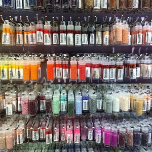 Set di <span class=keywords><strong>Perline</strong></span> in Vetro Giapponesi <span class=keywords><strong>Miyuki</strong></span> in Tubo da 10 Grammi x 116 Colori per la Creazione di Gioielli, Collane e Bracciali - Product Image 1