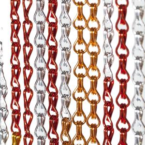 <span class=keywords><strong>Rideau</strong></span> en maillon de chaîne en aluminium personnalisé/moustiquaire pour chaîne de décoration de plafond dans le hall - Product Image 5