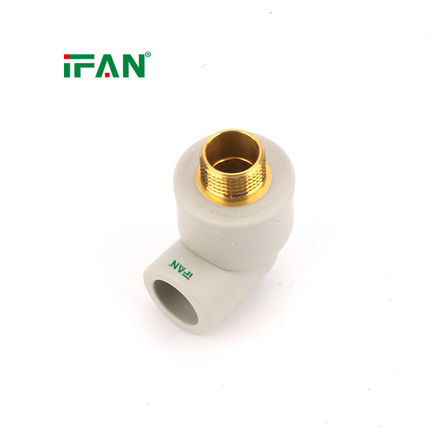 IFAN ASTM F2389 Plumbing Water Tube Connector Pipe Fittings 1/2" 3/4" 1" Brass Elbow PPR Fittings