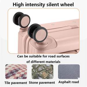 Mala de Mão de 18 Polegadas com Bolso Frontal, Malas de Casco Rígido com Rodas e Fechadura TSA - Product Image 3