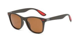 2025年新デザイン メンズ スクエアサングラス 高品質偏光レンズ カスタムロゴ 軽量PCフレームメガネ - Product Image 3