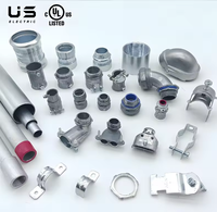 Conduit flexible en acier galvanisé étanche à l'eau, résistant aux vibrations, pour extérieur, conduit métallique en PVC LFMC pour HVAC