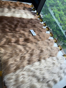 Cabello humano 100% real de un solo donante, extensiones de cabello humano virgen con punta plana, cabello a granel de alta calidad - Product Image 6