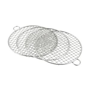 Food Grade Stainless Steel Barbecue Wire Mesh BBQ Grill with Handle - Product Image 6