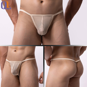 Sous-vêtements pour hommes, tongs et strings, bikini, string <span class=keywords><strong>sexy</strong></span>, sous-vêtements pour <span class=keywords><strong>homme</strong></span>, couleur unie, caleçons exotiques - Product Image 1