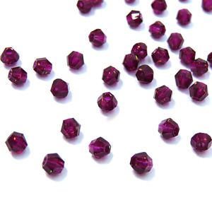 Perles en résine bicones de 4 mm, perles opales facettées, vente en gros, perles bicones multicolores pour la fabrication de bijoux DIY, accessoires vestimentaires - Product Image 3