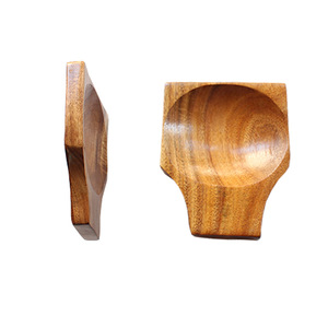 Porte-cuillères en bois de forme rectangulaire pour cuillères, spatules, pinces, lavable au lave-vaisselle, lavage à la main uniquement, aucune installation requise - Product Image 5