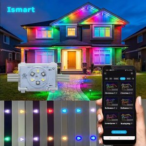 Wifi <b>Controller</b> 48V IP68 Waterproof Gemstone Eaves Point Light 200ft 500ft Outdoor Permanent Christmas Decorative Lighting - Product Image 1