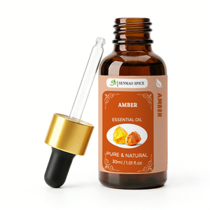 Aceite Esencial de Ámbar a Granel 100% Puro de Primera Calidad, Revitalizador de Piel para Fabricación de Velas y Perfumes, Precio de Fábrica - Product Image 1