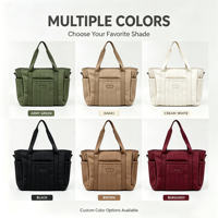 Sac à langer grande capacité 4 en 1 convertible en sac à main pour maman, sac à dos de maternité multifonctionnel avec poche pour ordinateur portable