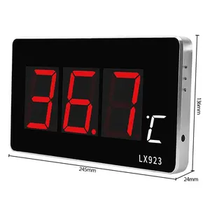 Thermomètre de <span class=keywords><strong>piscine</strong></span> électronique numérique à LED avec grand écran pour une utilisation intérieure/extérieure et <span class=keywords><strong>sonde</strong></span> pour sauna - Product Image 5