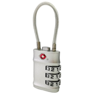 Ztsa — sac en alliage de zinc opp, cadenas de bagages, avec combinaison de cadenas
