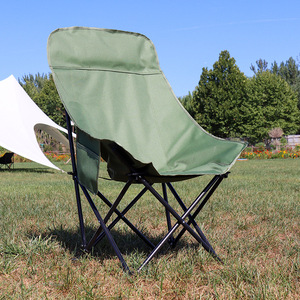Sedia da pesca con sedia a farfalla portatile sedia da pesca per picnic sulla spiaggia con schienale alto - Product Image 5